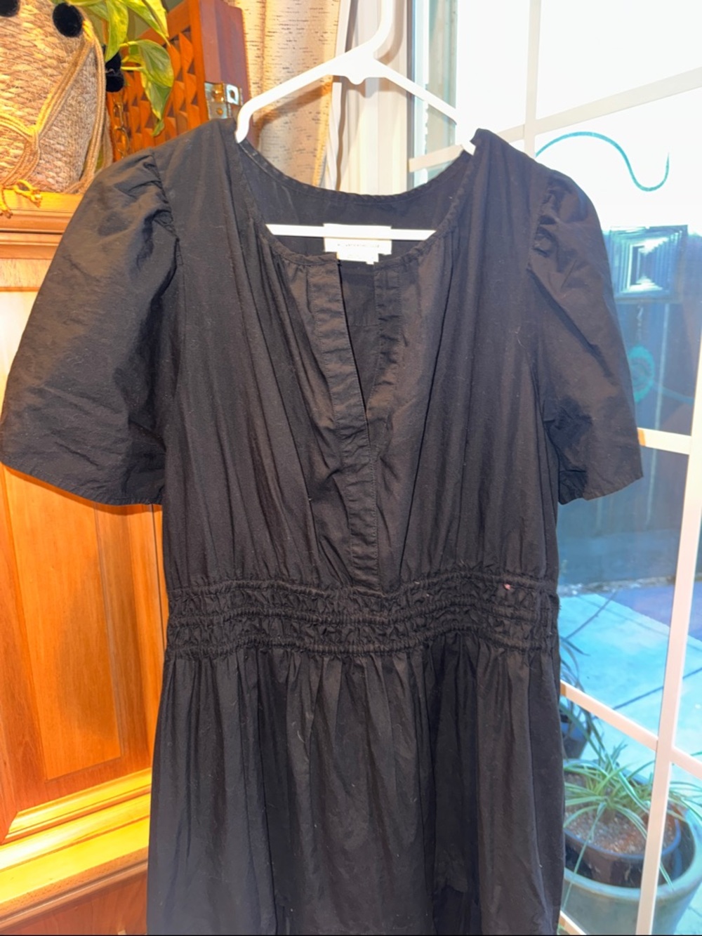 Anthropologie Black Somerset Tiered Maxi Dress - Picture 7 of 8